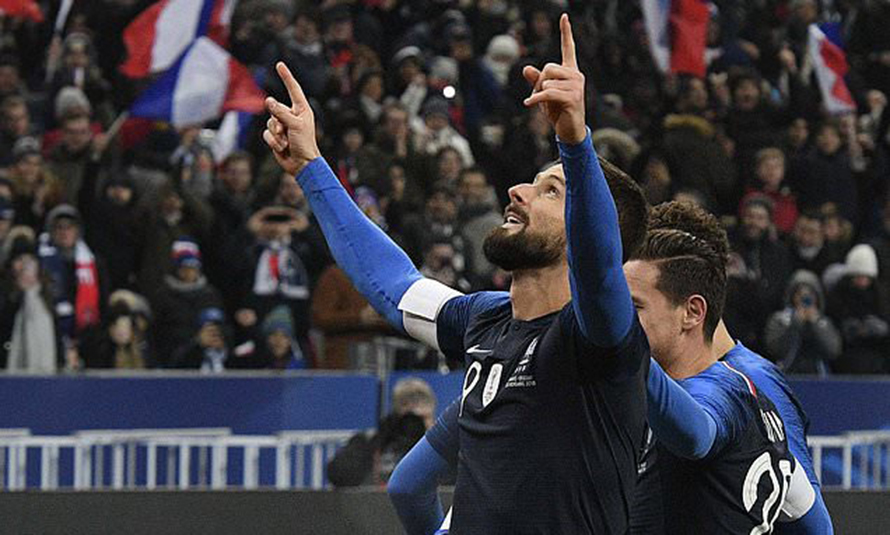 विश्वविजेता फ्रान्सको संघर्षपूर्ण जित, एम्बाप्पे घाइते