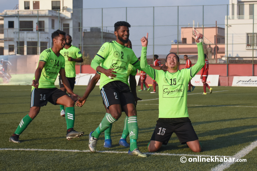 दुई खेलअघि नै लिग च्याम्पियन बन्दै मनाङले रच्यो इतिहास