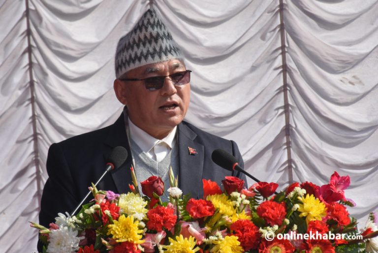 प्रचण्ड–माधव समूहलाई सच्चिने अन्तिम अवसर : गृहमन्त्री थापा
