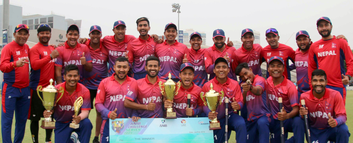 नेपालले जित्यो पहिलो टी-२० क्रिकेट सिरिज