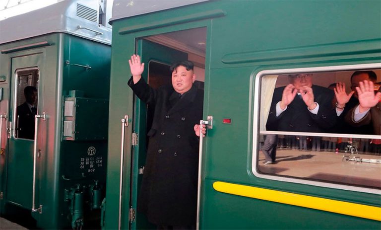 उत्तर कोरियाली नेता किम रेल चढेर भियतनाम प्रस्थान, ट्रम्पसँग बुधबार वार्ता