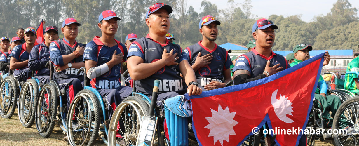 ह्विलचेयर क्रिकेटरको पुरस्कारमा संघको आँखा लागेपछि…