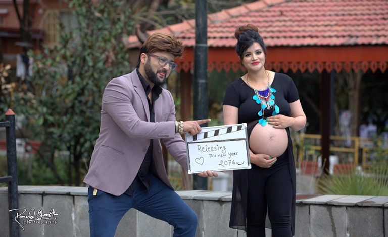 गर्भवती सपनासँग रोमान्टिक आर्यन(फोटो फिचरसहित)