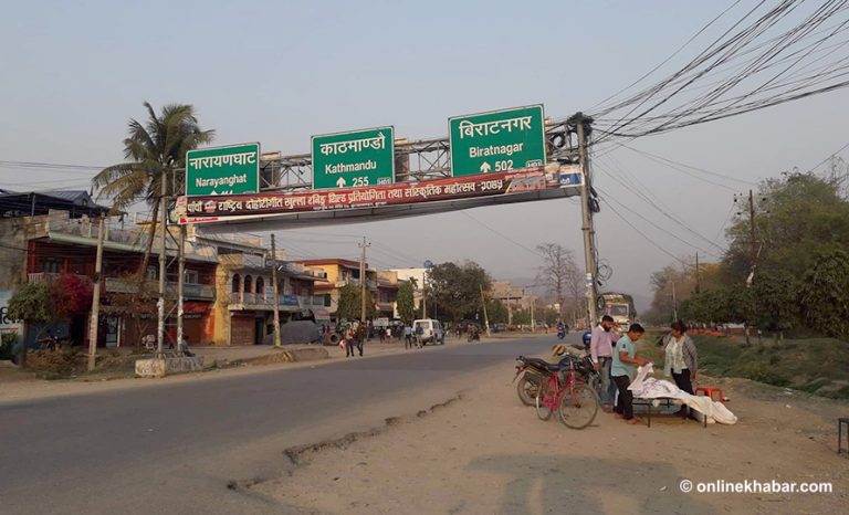 नारायणगढ–बुटवल सडक विस्तारको गति सुस्त