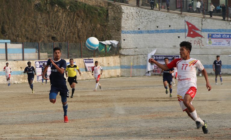 एपीएफ चन्द्रागिरि गोल्डकपको सेमिफाइनलमा