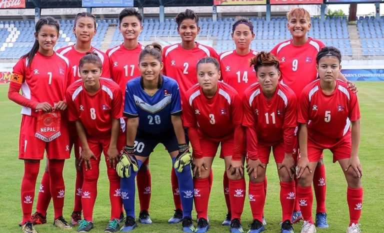 यू–१९ नेपाली महिला फुटबल टिमको घोषणा