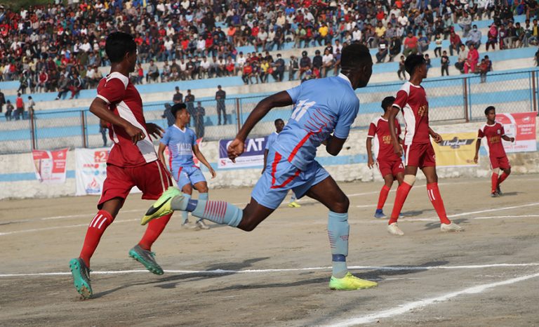भ्याली च्यासल चन्द्रागिरी गोल्डकपको सेमिफाइनलमा