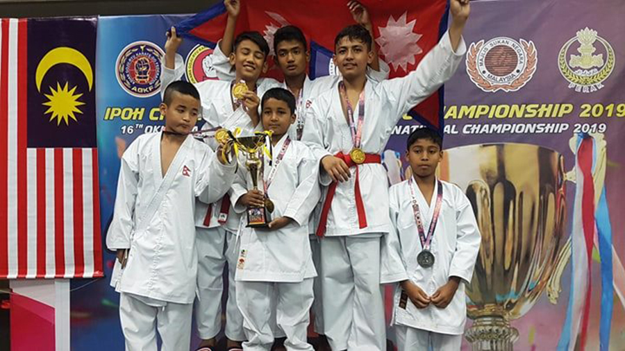 अन्तर्राष्ट्रिय कराँतेमा नेपाललाई ५ स्वर्णसहित ८ पदक