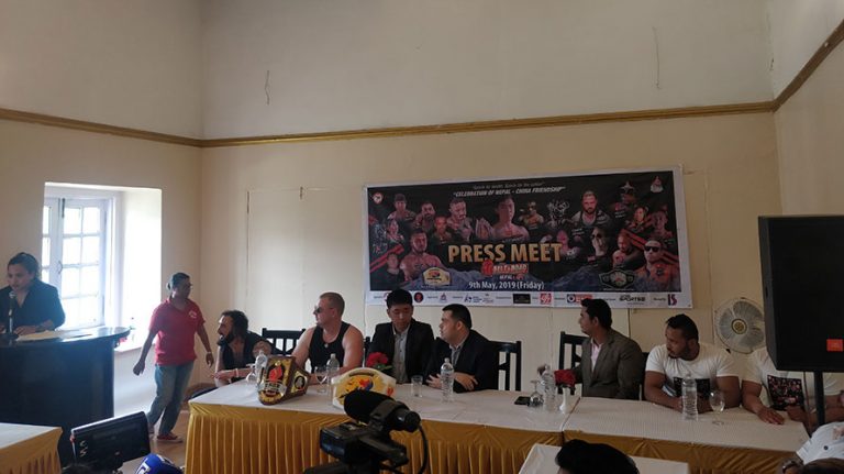 बैशाख २८ गते एम के डब्लु वेल्ट एण्ड रोड च्याम्पियनसिप रेस्लिङ