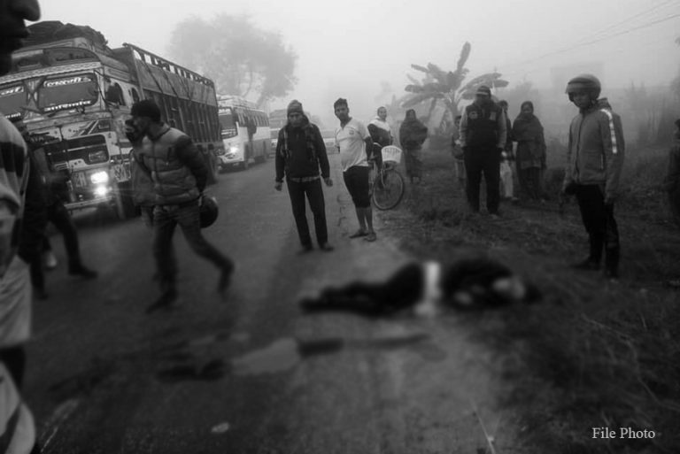 प्रदेश १ मा सवारी दुर्घटनाले अपांगताको दर बढ्यो