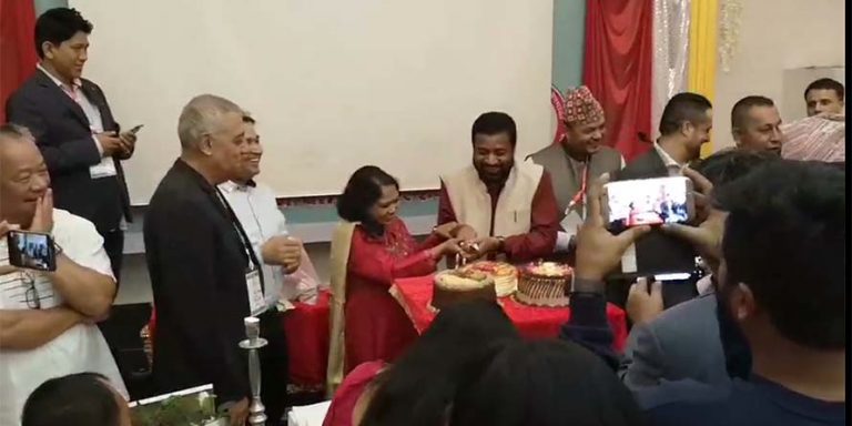कांग्रेसको डेनमार्क भेलामा विमलेन्द्र निधीको वैवाहिक वर्षगाँठ !