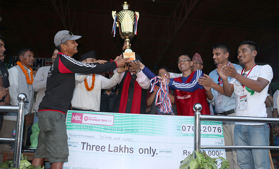 चितवन च्याम्पियनसिप फुटवलको उपाधी रहजरलाई