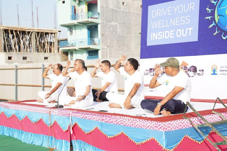 सिप्रदी र टाटा मोटर्सद्वारा नेपालका १६ मुख्य शहरमा योग कार्यक्रम