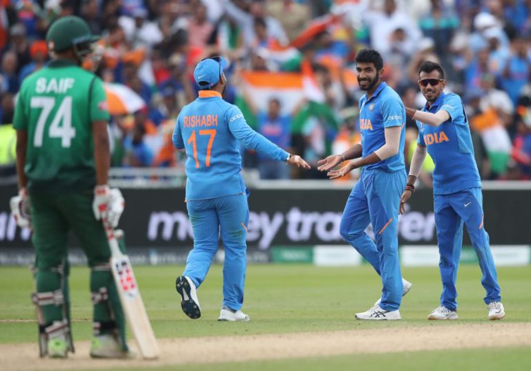 विश्वकप क्रिकेट : भारत सेमिफाइनलमा, बंगलादेश बाहिरियो