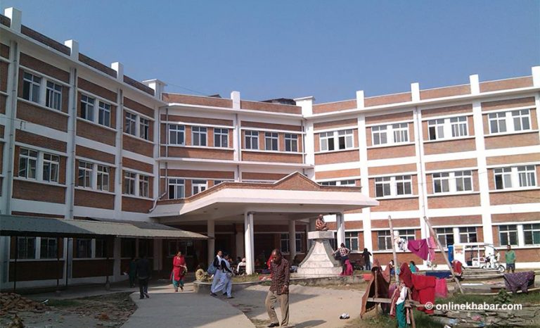 कोरोना भाइरस संक्रमितको उपचार गर्न भरतपुर अस्पतालले बनायो आइसोलेसन वार्ड