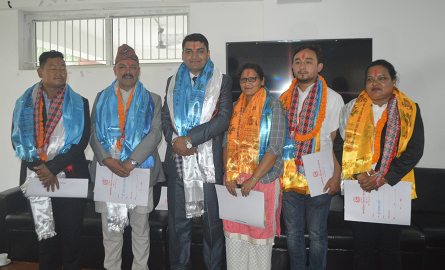 प्रदेश ३ को खेलकुद विकास परिषद्का सदस्य सचिवले लिए सपथ
