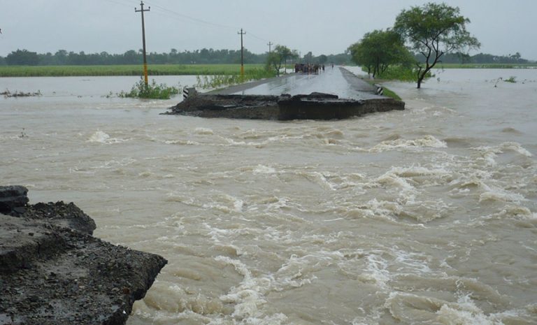 सप्तकोशीमा पानीको बहाब यो वर्षकै उच्च