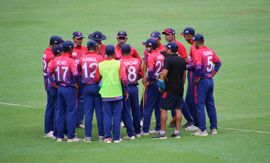 यू–१९ एसिया कप : रोकिएको नेपाल र श्रीलंकाबीचको खेल सुरु