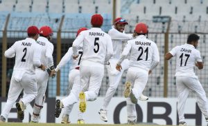 रासिदको कप्तानीमा अफगानिस्तानले टेष्टमा बंगलादेशलाई हरायो