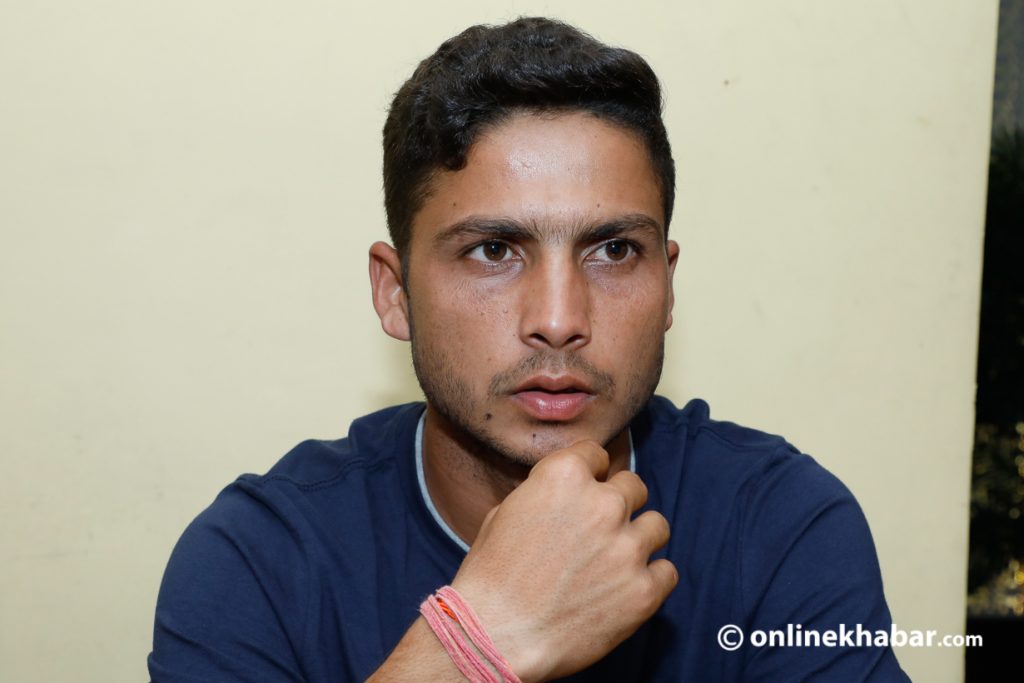 भीम सार्कीको अर्धशतक मद्दतमा सम्हालिँदै नेपाल
