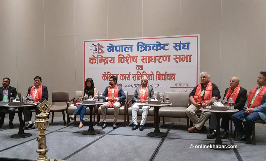 क्रिकेट सघंमा सदस्य सचिवको प्रस्तावः मिलेर जाऊँ