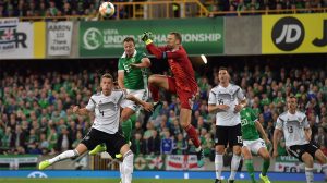 युरो कप छनोट फुटबलमा जर्मनीसँग उत्तरी आयरल्यान्ड स्तब्ध
