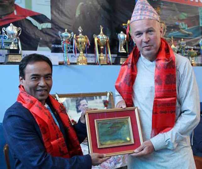 अन्तर्राष्ट्रिय टेटे प्रशिक्षक नेपालमा
