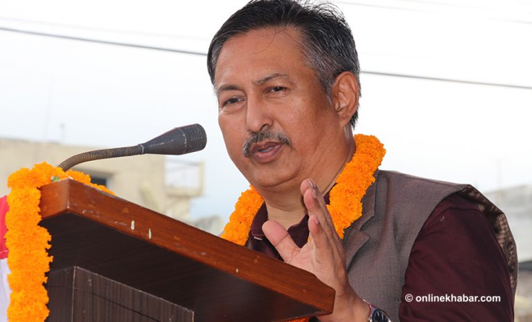नेपाल-चीन समझदारी संविधान विपरीत : बालकृष्ण खाँण