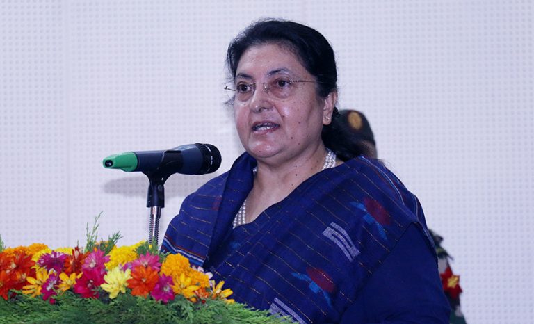 बालबालिकाको भविष्य सुनिश्चित गर्न राष्ट्रपतिको आग्रह