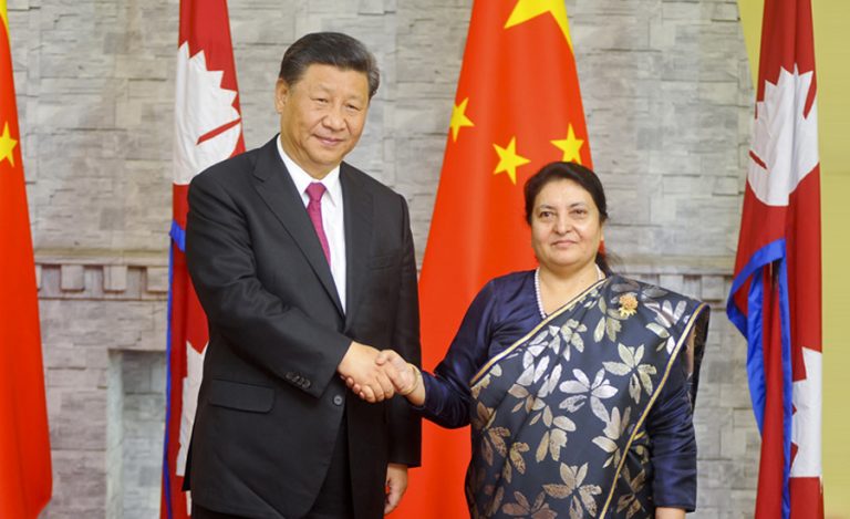 नेपाल र चीनका राष्ट्रपतिबीच खोपबाहेक अरू के विषयमा कुरा भयो ?