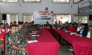 ‘विश्व सैन्य खेलकुद’ मा नेपाली सेना सहभागी हुने