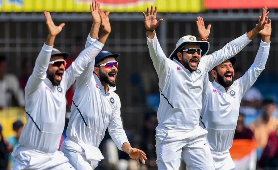 इन्दौर टेष्टमा भारत इनिङ र १३० रनले विजयी