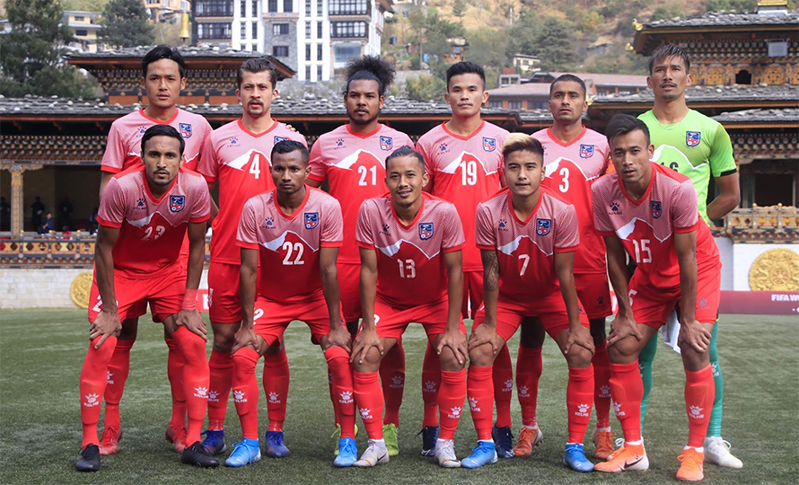 कुवेतसँग नेपाल १-० ले पराजित