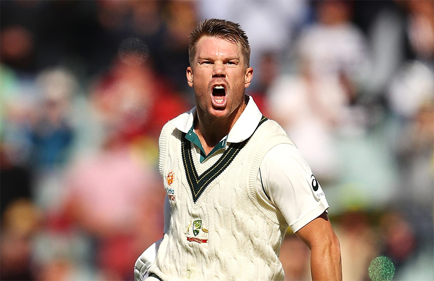 पाकिस्तानविरुद्ध वार्नरको तेहेरो शतक