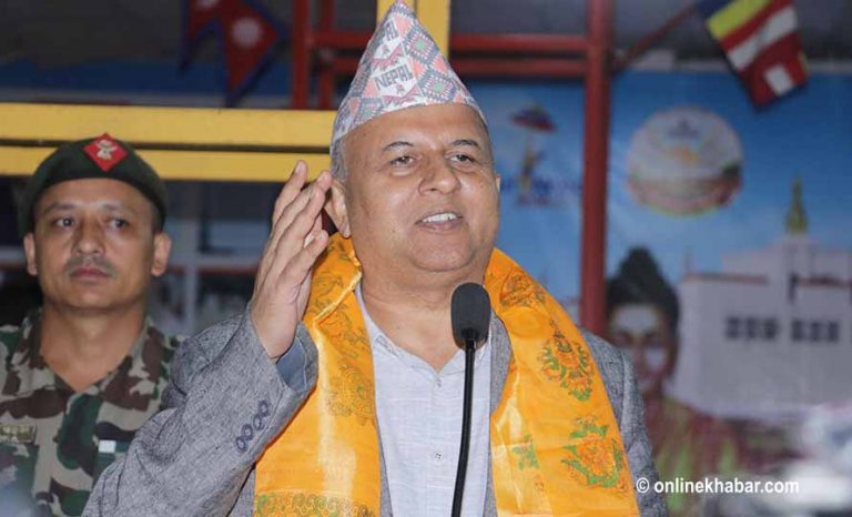 देश समृद्ध बनाउन जोखिम मोल्नुपर्छ : एमाले महासचिव पोखरेल