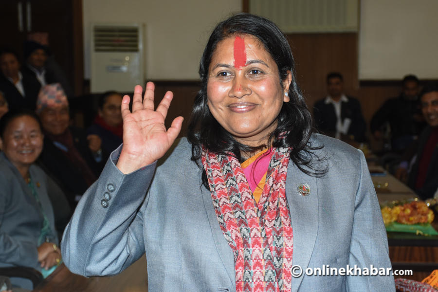 Vidya Bhattarai of UML was elected in Kaski 2
