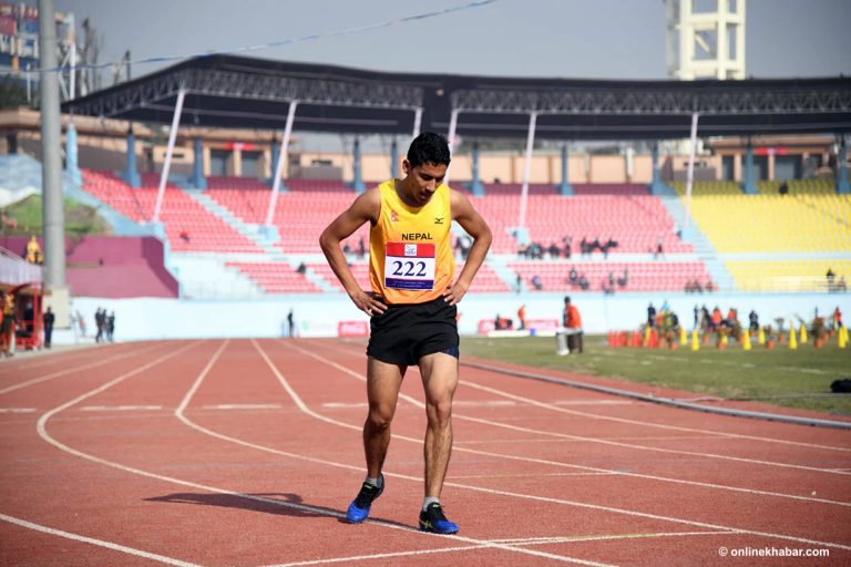१० हजार मिटर दौडमा दीपकले जिते कास्य पदक