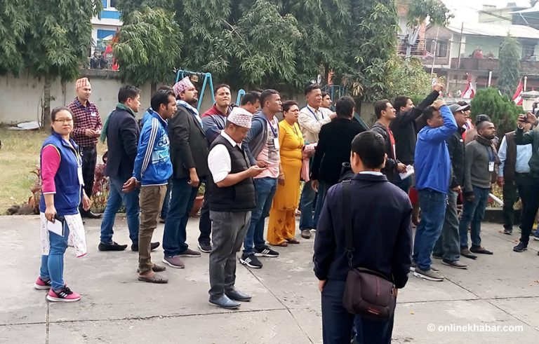 धरान उपमहानगरपालिका ७ मा पुनः मतगणना गर्न कांग्रेसको माग