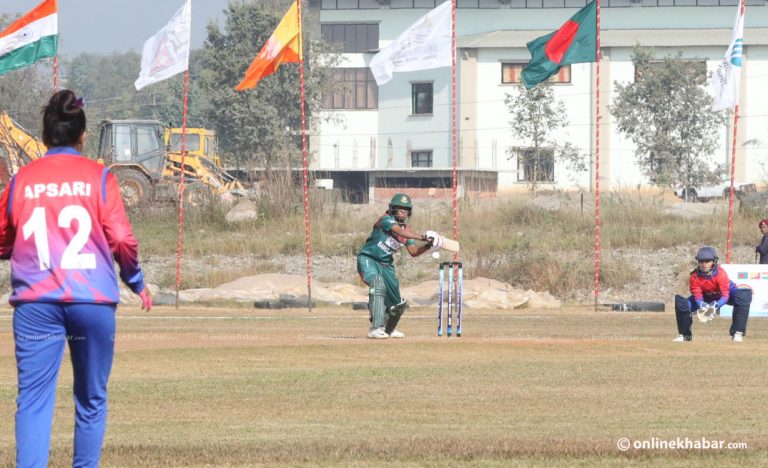 महिला क्रिकेट : बंगलादेशसँग १० विकेटले हार्‍यो नेपाल