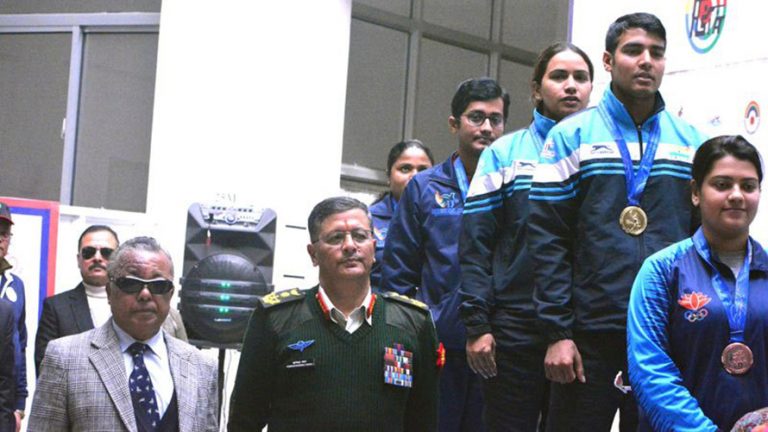 सुटिङमा भारतलाई २० मध्ये १८ स्वर्ण