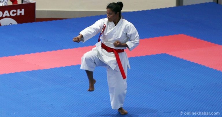 सागमा कराँतेकी चञ्चलाले दिलाइन् नेपाललाई पहिलो रजत