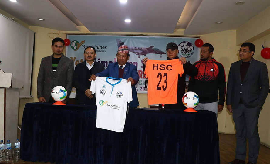 हिमालयन शेर्पा क्लबलाई यति एयरलाइन्सको साथ