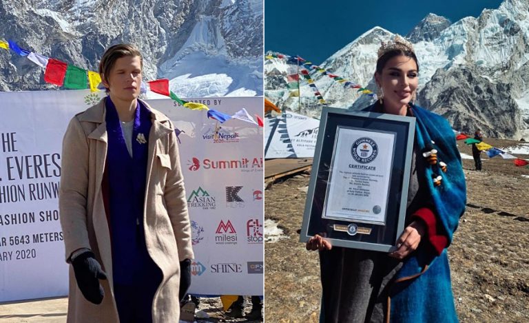 कालापत्थरमा फेसन शो, बन्यो विश्व कीर्तिमान