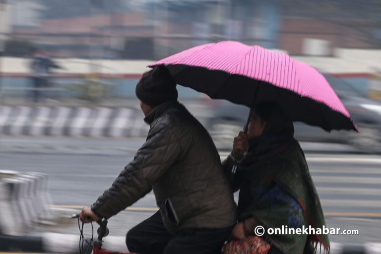 पाल्पा र काठमाडौंमा भारी वर्षा, नदी किनारमा सतर्कता अपनाउन आह्वान