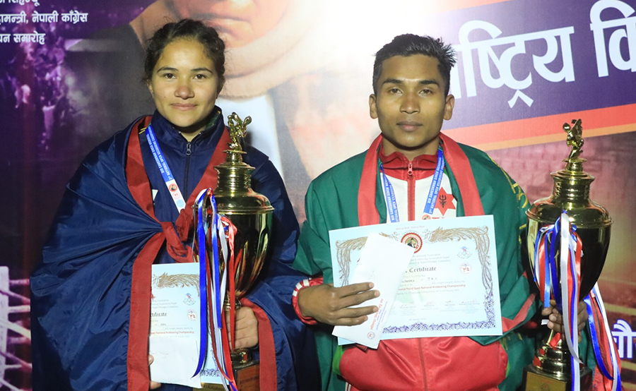 एपीएफ च्यामिपयन, राजेश र रिता उत्कृष्ट खेलाडी
