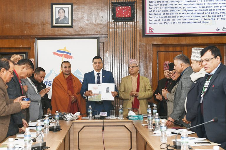 लुम्बिनी विकासमा सरकारले ‘एक्सन’ लिँदैछ : मन्त्री भट्टराई