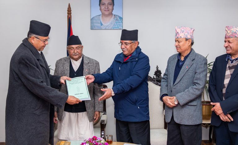 एमसीसीबारे नेकपा प्रतिवेदन अलपत्र, अमेरिकासँग भएन संवाद