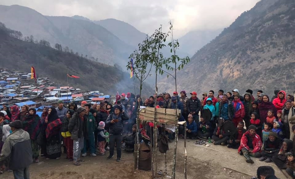 लाप्राकमा फागुन ७ गते मकै विवाह