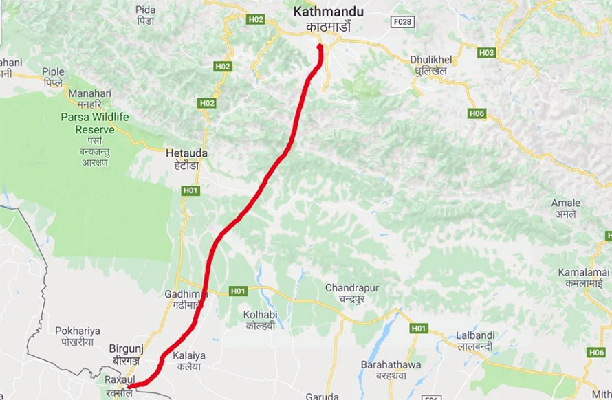 काठमाडौं-रक्सौल रेलमार्गको विस्तृत सर्भे गर्न भारतीय टोली आउँदै