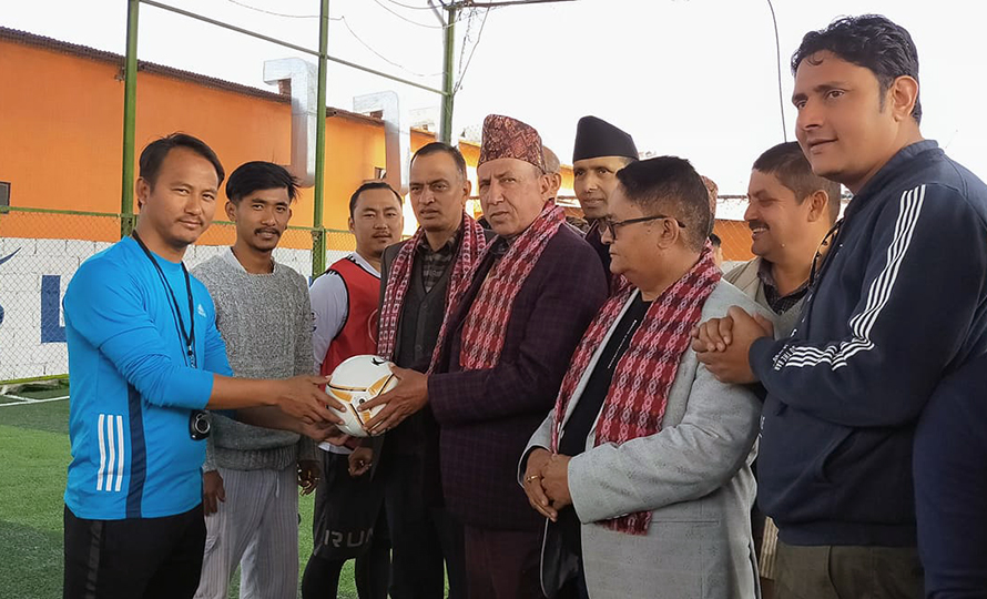 रुपन्देहीमा तेस्रो तरुण फुटसल प्रतियोगिता सुरु
